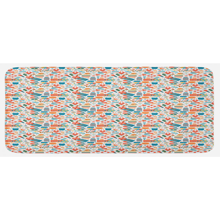 East Urban Home Flip Flop Kitchen Mat Wayfair